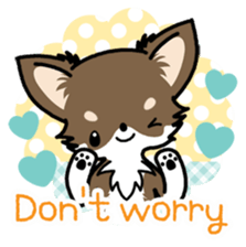 Kawaii Chihuahua 4 (English) sticker #5916571