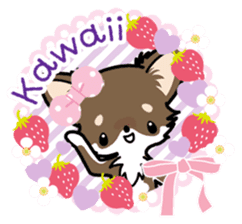 Kawaii Chihuahua 4 (English) sticker #5916572