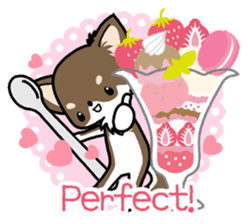 Kawaii Chihuahua 4 (English) sticker #5916578