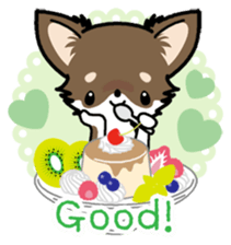 Kawaii Chihuahua 4 (English) sticker #5916579