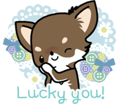 Kawaii Chihuahua 4 (English) sticker #5916581