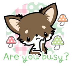 Kawaii Chihuahua 4 (English) sticker #5916584