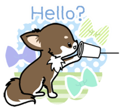 Kawaii Chihuahua 4 (English) sticker #5916586