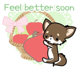 Kawaii Chihuahua 4 (English) sticker #5916593