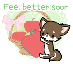 Kawaii Chihuahua 4 (English) sticker #5916593