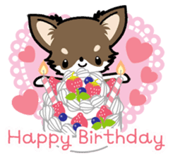 Kawaii Chihuahua 4 (English) sticker #5916596