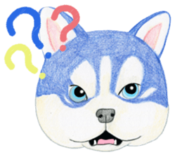 THE HUSKY (English) sticker #5916648