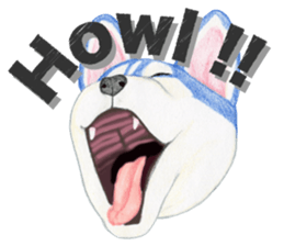 THE HUSKY (English) sticker #5916654