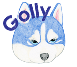 THE HUSKY (English) sticker #5916668