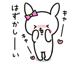 Younger, she, rabbit sticker #5916821