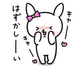 Younger, she, rabbit sticker #5916821