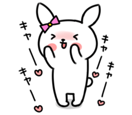 Younger, she, rabbit sticker #5916822