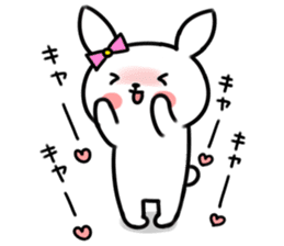 Younger, she, rabbit sticker #5916822