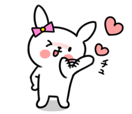 Younger, she, rabbit sticker #5916838