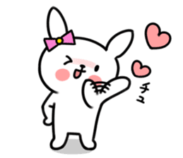 Younger, she, rabbit sticker #5916838