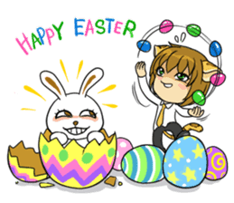 Leopard-Meow holiday sticker #5916855