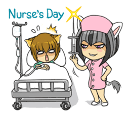 Leopard-Meow holiday sticker #5916856