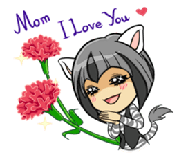 Leopard-Meow holiday sticker #5916857