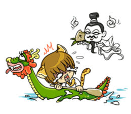 Leopard-Meow holiday sticker #5916861