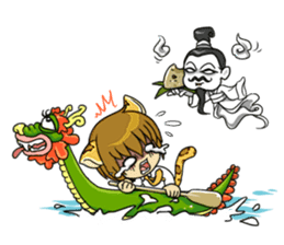 Leopard-Meow holiday sticker #5916861