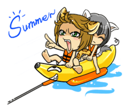 Leopard-Meow holiday sticker #5916866