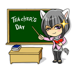 Leopard-Meow holiday sticker #5916871