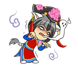 Leopard-Meow holiday sticker #5916873