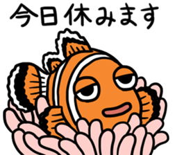 Creatures of the coral reef sticker #5917281