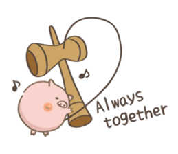 Cup and Ball ~butatama2~ sticker #5917320