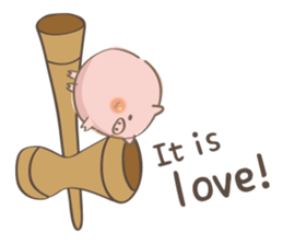 Cup and Ball ~butatama2~ sticker #5917342