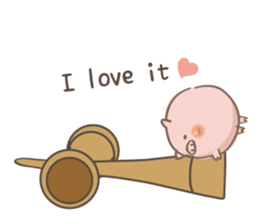 Cup and Ball ~butatama2~ sticker #5917344