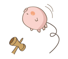 Cup and Ball ~butatama2~ sticker #5917353