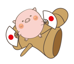 Cup and Ball ~butatama2~ sticker #5917359