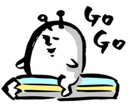 with a Calligraphy pen sticker #5917444