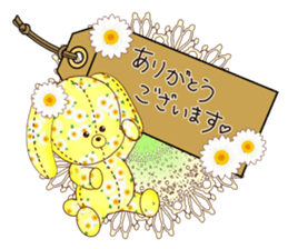 message tag and stuffed toys sticker #5917520