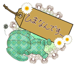 message tag and stuffed toys sticker #5917539