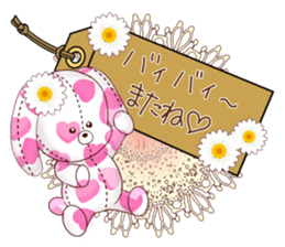 message tag and stuffed toys sticker #5917542