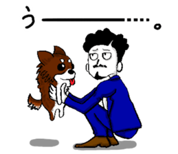 higeji and pitaro. and eggs director sticker #5918127