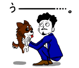 higeji and pitaro. and eggs director sticker #5918127