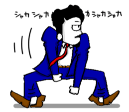 higeji and pitaro. and eggs director sticker #5918134