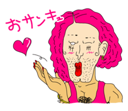 Drag queen Okal sticker #5918727