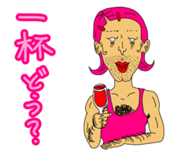 Drag queen Okal sticker #5918731