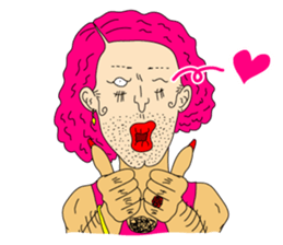 Drag queen Okal sticker #5918733