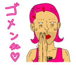 Drag queen Okal sticker #5918739