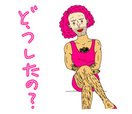 Drag queen Okal sticker #5918754