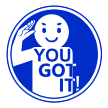 Sign human being - Mr. MAMORU (English) sticker #5918802