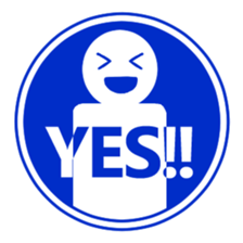 Sign human being - Mr. MAMORU (English) sticker #5918805