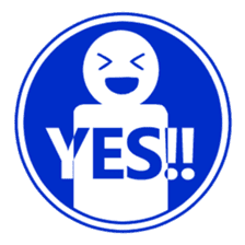 Sign human being - Mr. MAMORU (English) sticker #5918805