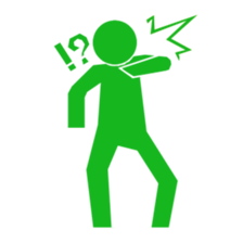 Sign human being - Mr. MAMORU (English) sticker #5918810