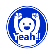 Sign human being - Mr. MAMORU (English) sticker #5918813